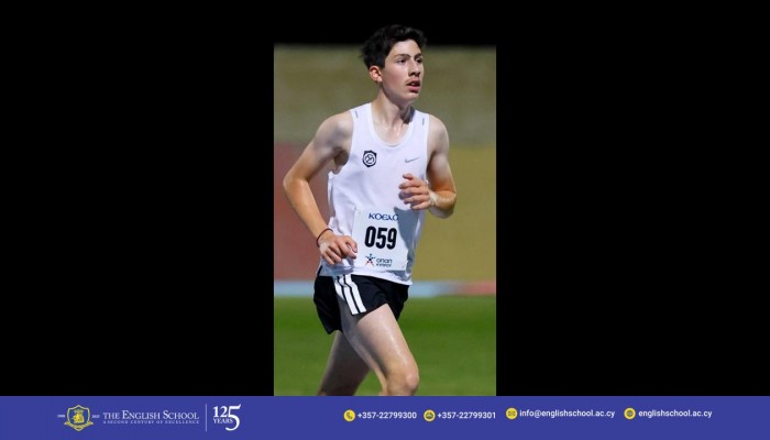 Athletics Success for Constandinos Kyriakos Pedonomou Middleton
